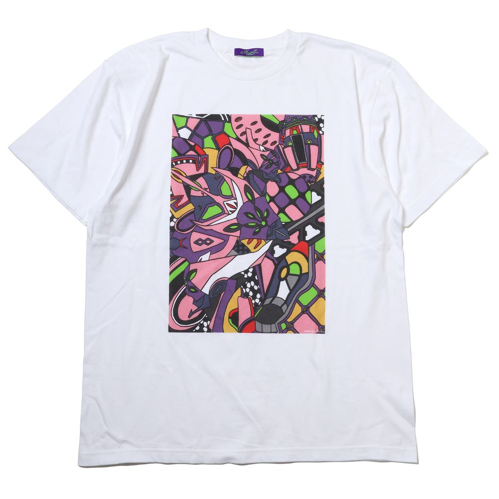 [Evangelion] RADIO EVA EVA Abstract Art T-Shirt β Unit- 08 - animate ...